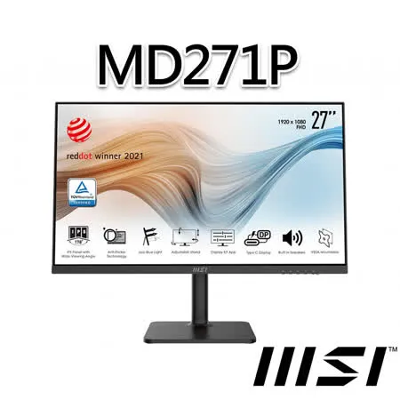 msi微星 Modern MD271P 27吋 螢幕