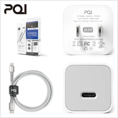 PQI PD24W 蘋果快充組合包