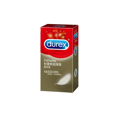 Durex 杜蕾斯-超薄型 保險套(12入裝)