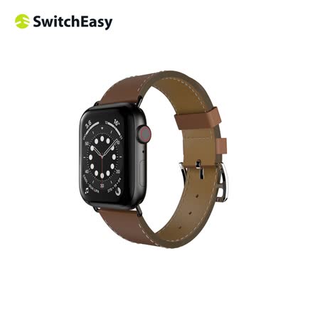 SwitchEasy Classic Apple Watch (7/6/5/4/SE) 牛皮真皮錶帶