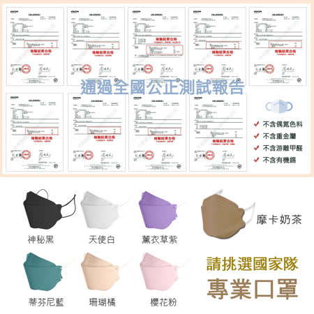 (快速到貨)令和-KF94 醫用口罩 3D韓式立體成人口罩 (神秘黑 10入/盒) 台灣製造 MD雙鋼印 卜公家族