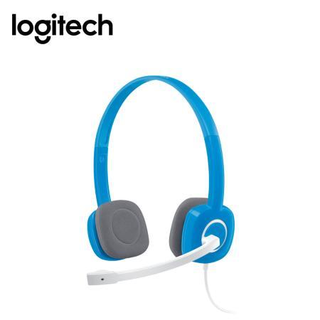 (快速到貨)Logitech 羅技 H150 立體耳機麥克風(藍)
