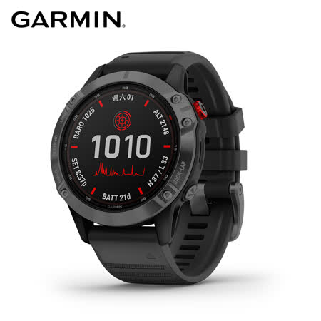 GARMIN Fenix 6 Pro 進階太陽能複合式運動GPS腕錶