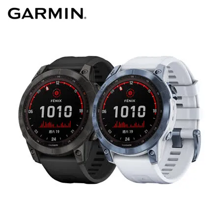 【促銷】GARMIN Fenix 7 Solar 進階複合式運動GPS腕錶