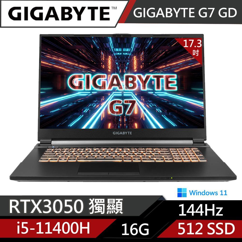 【GIGABYTE 技嘉】 G7 GD-51TW123SO電競筆電