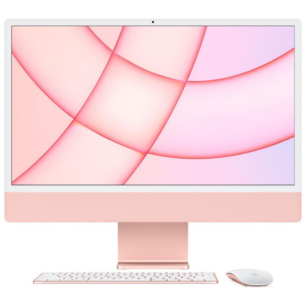 2021 iMac M1 24吋 8核心GPU, 8G/256G - 粉色 (MGPM3TA/A)
