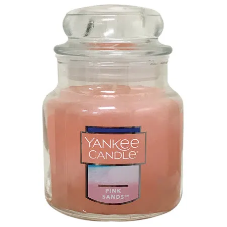 YANKEE CANDLE 香氛蠟燭 104g-粉紅沙