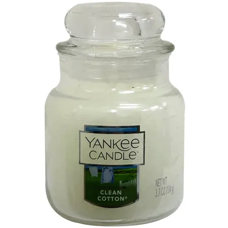 YANKEE CANDLE 香氛蠟燭 104g-清爽棉