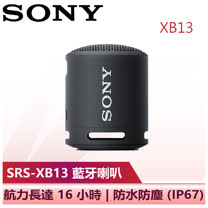 【SONY 索尼】多色可選 藍牙喇叭 SONY藍牙喇叭 (SRS-XB33)