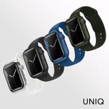 UNIQ Apple Watch 8/7 45mm Legion 曲面鋼化玻璃錶殼 藍色