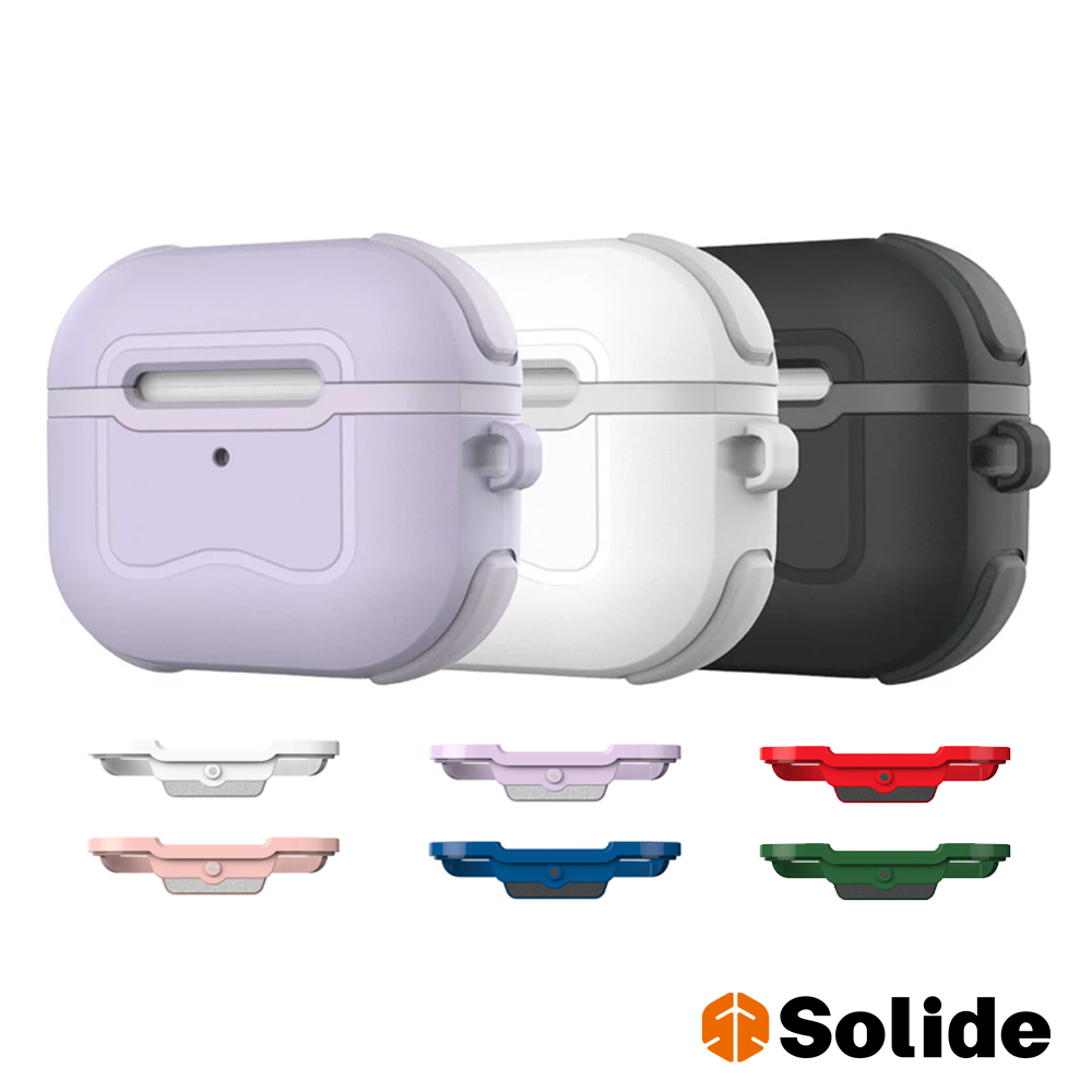 Solide AirPods 3 POCKET 啵可抗菌防摔保護殼