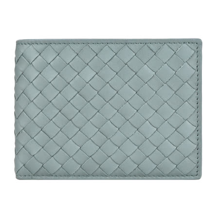 BOTTEGA VENETA 
編織小牛皮對開零錢短夾