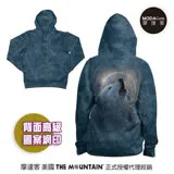 摩達客 美國進口The Mountain 日蝕狼嚎 女版長袖連帽外套