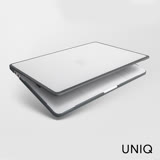 UNIQ MacBook Pro 14吋 2021 Venture 360度全包防刮雙料電腦保護殼-灰