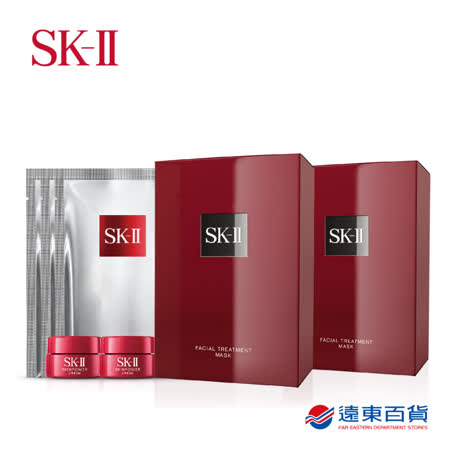 【官方直營】SK-II 青春面膜雙重組(面膜2盒)