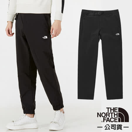 【美國 The North Face】男款 FlashDry吸濕透氣登山健行褲(亞洲版型)/5JWY-JK3 黑 N