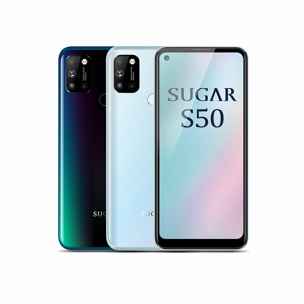 SUGAR S50 四鏡4800萬 6.55吋超大螢幕大電量手機(內附保貼+保護套)