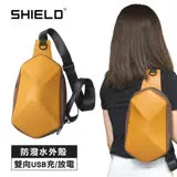 SHIELD｜全境機能防盜斜肩包（沙漠黃）