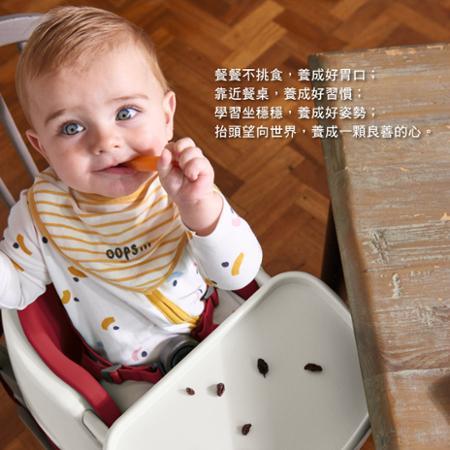 Mamas&Papas 三合一養成椅-野莓紅(附玩樂盤)