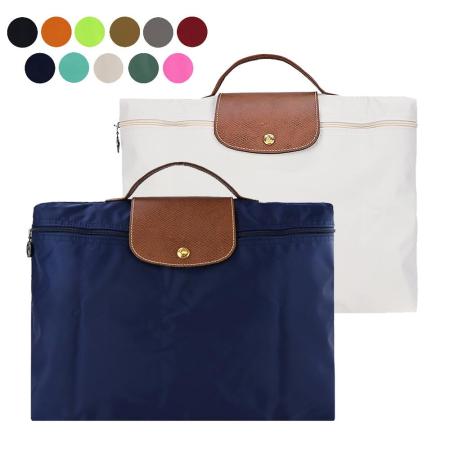 LONGCHAMP LE PLIAGE系列尼龍手提摺疊公事包(多色選)