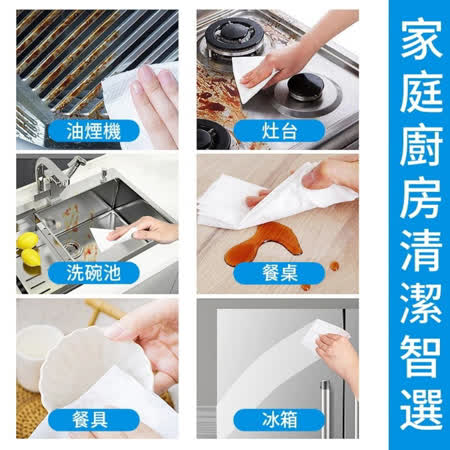 【南苗市場】廚房強效去油污清潔濕紙巾MJ(20包)