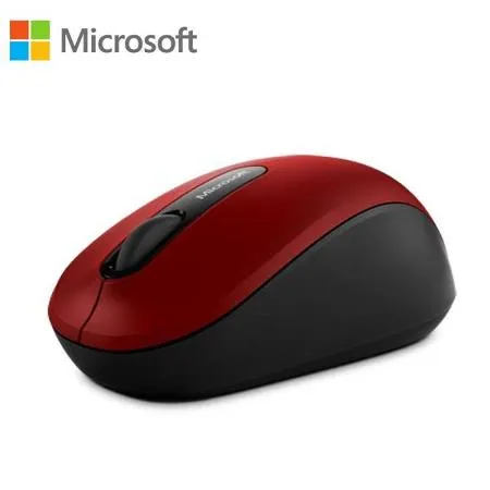 【快速到貨】微軟Microsoft Bluetooth® 行動滑鼠 3600(紅) (藍芽4.0) (PN7-00020)