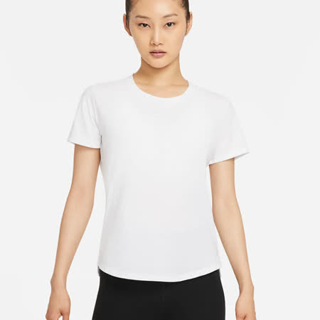 【NIKE 耐吉】短袖上衣 AS W NK ONE LUXE DF SS STD TOP 女 白(DD0619100)