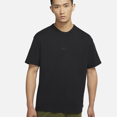 【NIKE 耐吉】短袖上衣 T恤 AS M NSW PREM ESSNTL SUST TEE 男 黑(DO7393010)