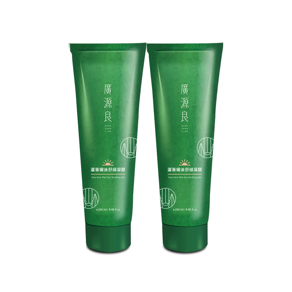 【廣源良】蘆薈曬後舒緩凝膠250ml 2入