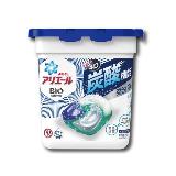 買一送一 日本【P&G】4D碳酸洗衣膠球-藍蓋淨白抗菌12入