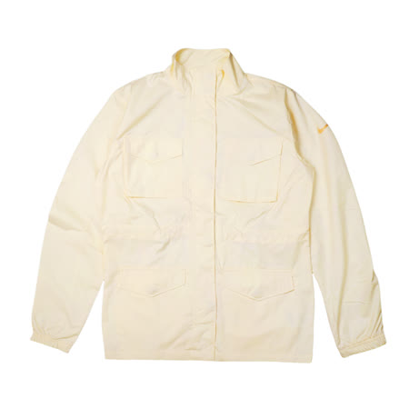 立領外套 Essentials M65 Jackets 女款 米白 縮腰 輕量 長袖外套