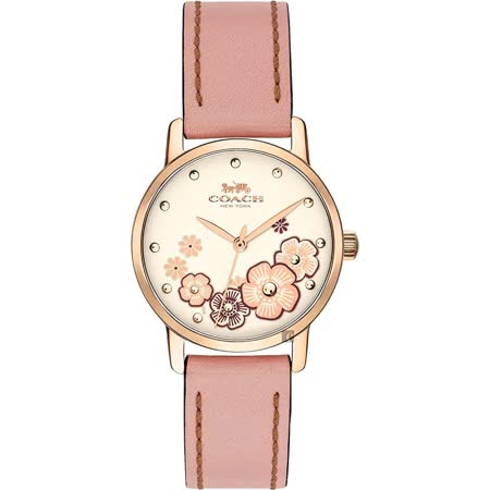Coach Delancey 茶花系列名媛時尚女錶(14503009)-36mm  (訂製)