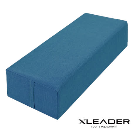Leader X 專業多功能高彈支撐瑜珈輔助枕 靠枕 藍色