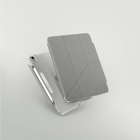 UNIQ iPad Air 5/4 10.9吋Camden抗菌磁吸多功能透明保護套