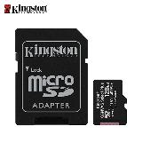 【Kingston 金士頓】Canvas Select Plus microSD 128GB 記憶卡