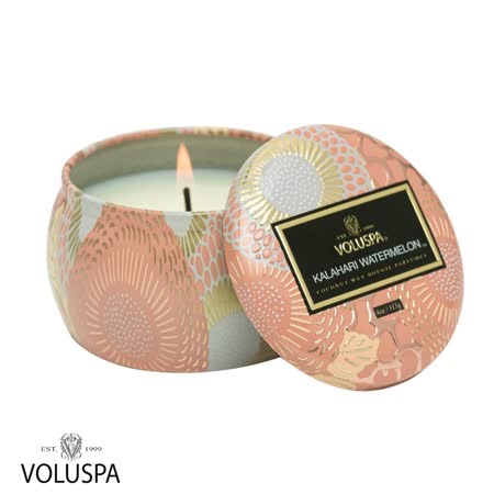 美國 VOLUSPA 
日式庭園系列香氛禮盒113g