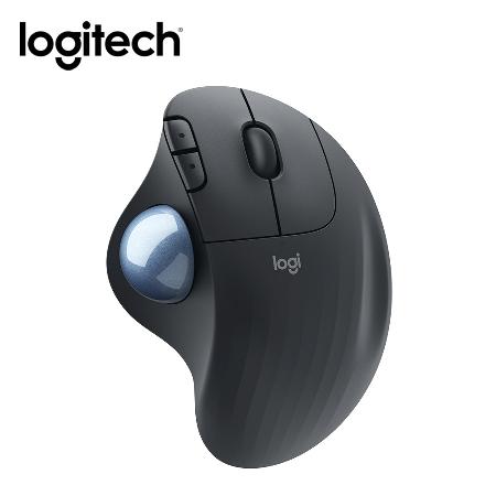 【Logitech 羅技】Ergo M575 無線軌跡球滑鼠 - 黑