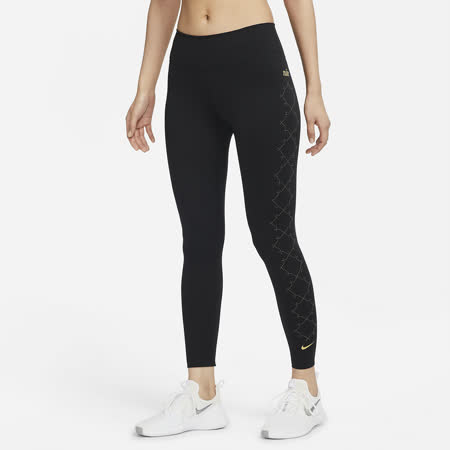 Nike 運動緊身褲 Dri-FIT Leggings 女款 黑 貼身 束褲 瑜珈褲 健身 訓練 DM7259-010