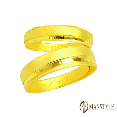 MANSTYLE 
距焦 黃金對戒