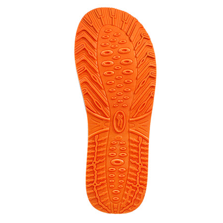 高彈性舒適雙帶拖鞋(G2259M-42)藍橘(SIZE:40-44)