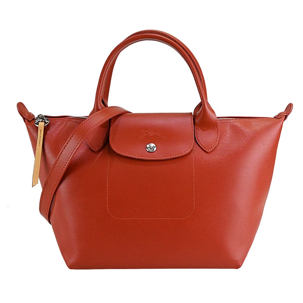 LONGCHAMP LE PLIAGE CITY系列PVC帆布兩用水餃包(小/多色選)