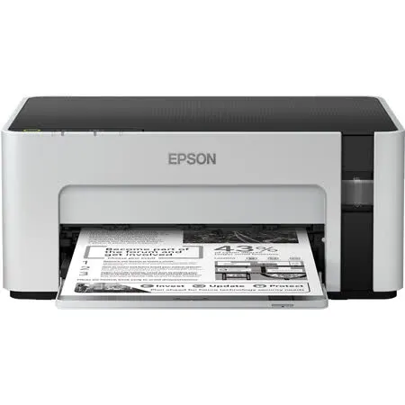 【搭T03Q二黑】EPSON M1120 黑白高速WIFI連續供墨印表機