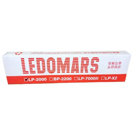 LEDOMARS LP-2000 原廠點陣印表機色帶-六入組