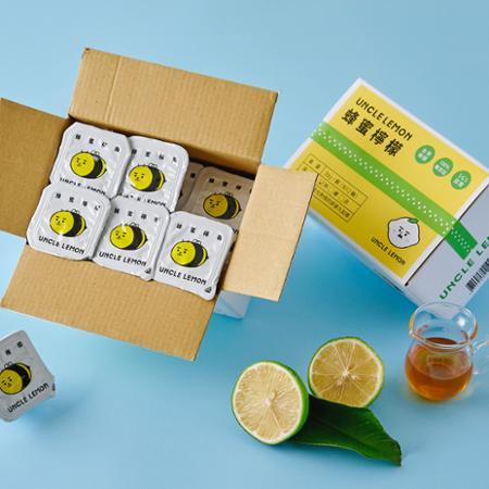 【檸檬大叔】檸檬磚12入1箱+蜂蜜檸檬膠囊12入1箱