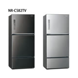 Panasonic 國際牌 578L三門鋼板冰箱 NR-C582TV (S)晶漾銀