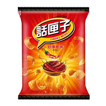 波卡話匣子玉米片-勁爆香辣150g