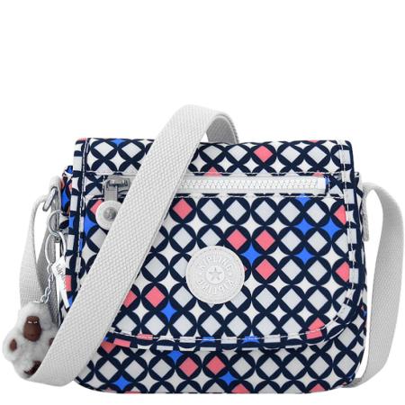 KIPLING
菱格紋圖樣小型斜背包