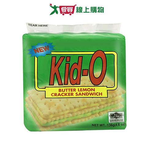 KID-O三明治餅乾-檸檬口味17g x8入