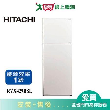 日立417L變頻雙風扇冷藏庫R-VX429BSL