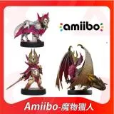 NS amiibo 魔物獵人 崛起：破曉系列 爵銀艾路 加爾克 爵銀龍 三入一組